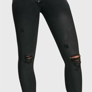 Freddy Black Skinny Ripped Women’s Jeans